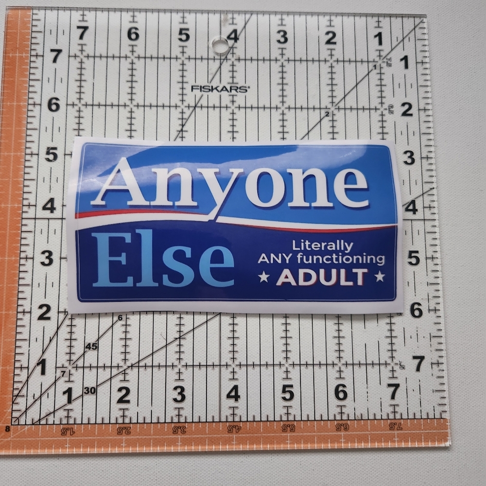 Anyone Else Presidential Sticker - Picture 2 of 2